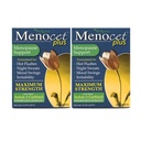 Wellgenix Menocet Plus Υποστήριξη Εμμηνόπαυσης - All-in-One Συμπλήρωμα Εμμηνόπαυσης - Daily Relief Feminine Care - Hot Flashes, Night Sweats, Mood Swings & Irritability - 30 Tablets (Pack of 2)