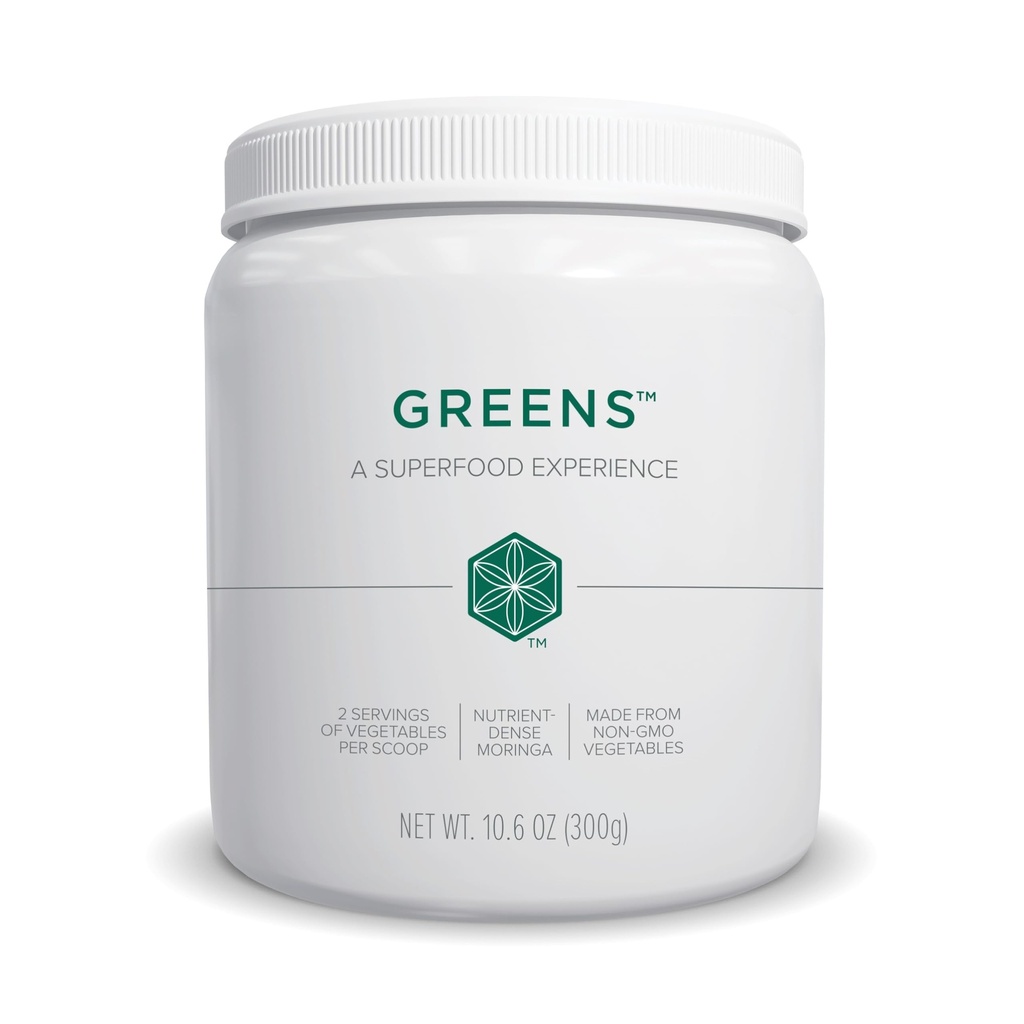 Isagenix Moringa Greens - Πράσινο πόσιμο σκόνη με Αντιοξειδωτικά & Superfoods - Συμπλήρωμα διατροφής - Κατασκευάζεται με μη ΓΤΟ, ολόκληρα λαχανικά τροφίμων - 10,6 oz (30 σερβίτσια)