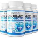 Probiotic 300 Billion CFU - 12 Strains με οργανικά πρεβιοτικά για Digestive & Gut, ανοσοποιητικό, Bloating Health - Probiotics για γυναίκες και άνδρες - Daily Dairy Free, Ruffel Stable - 240 Counts