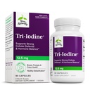 Terry Naturally Tri-Iodine - Support Thyroid Health - Aids Hormone Balance with Molecular Iodine from Kelp - Features Potassium Iodide & Sodium Iodide - Brain & Energy Support - 12.5mg, 90 Capsules
