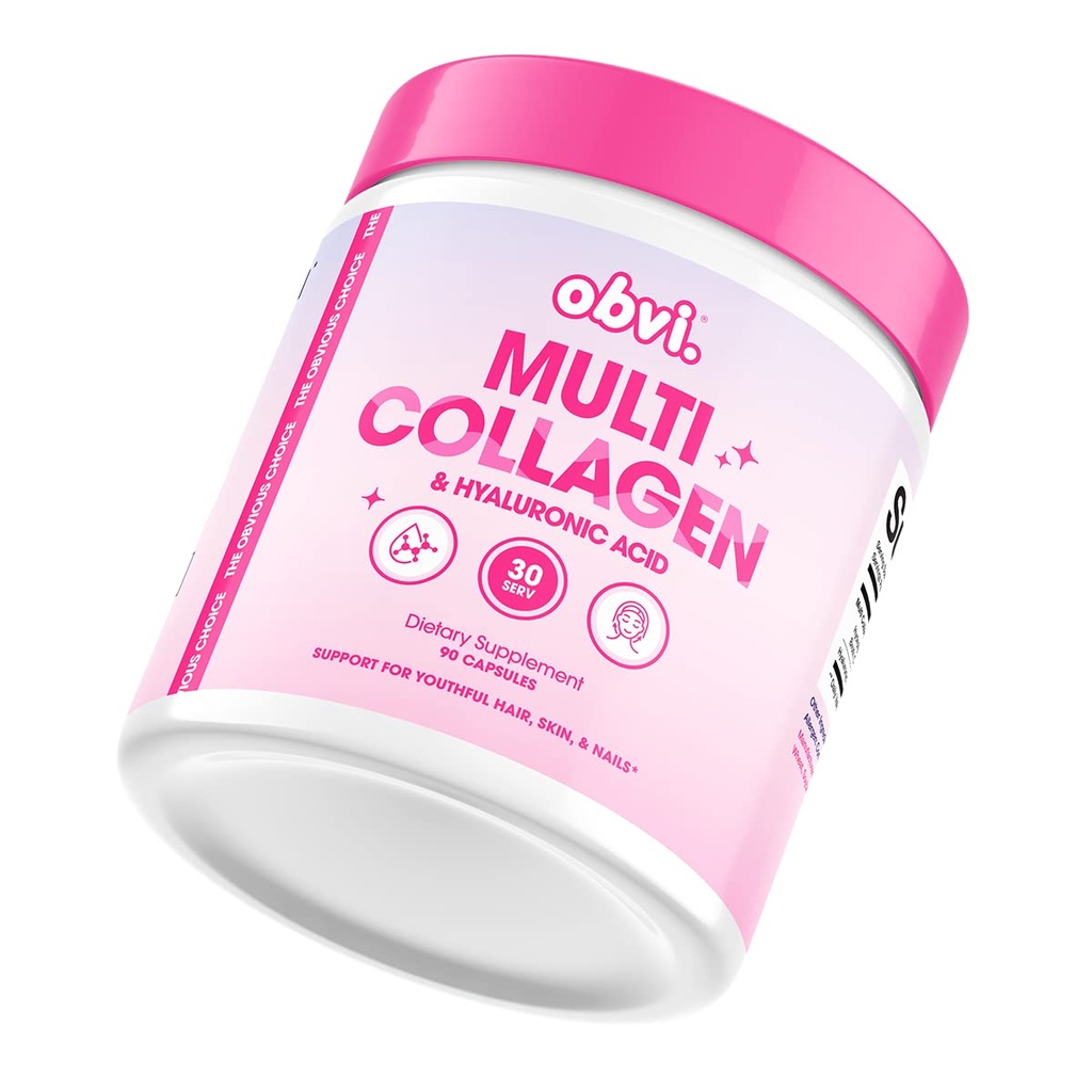 Obvi Multi Collagen συμπλήρωμα με Υαλουρονικό οξύ 