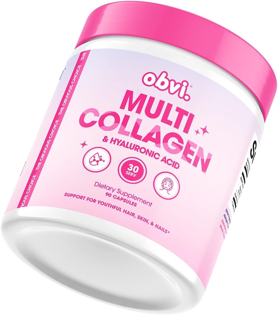 Obvi Multi Collagen συμπλήρωμα με Υαλουρονικό οξύ 