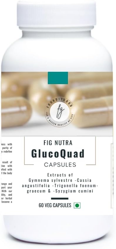 FiG Nutra «GlucoQuad» κάψουλες 