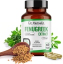 Δρ. Herbalist Fenugreek Extract 350mg - 60 κάψουλες 