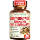 HornyGoatWeed for Men (1000mg ανά υπηρεσία) – Ανδρικό συμπλήρωμα ενίσχυσης w/ Maca Root, Tongkat Ali, Saw Palmetto, Panax Ginseng, Tribulus Terrestris & L-αργινίνη για την ενέργεια, την κίνηση και τη δύναμη