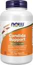 NOW Foods Supplements, Candida Support with Pau D'Arco, Oregano Oil, Black Walnut & Caprylic Acid, 180 Veg Capsules