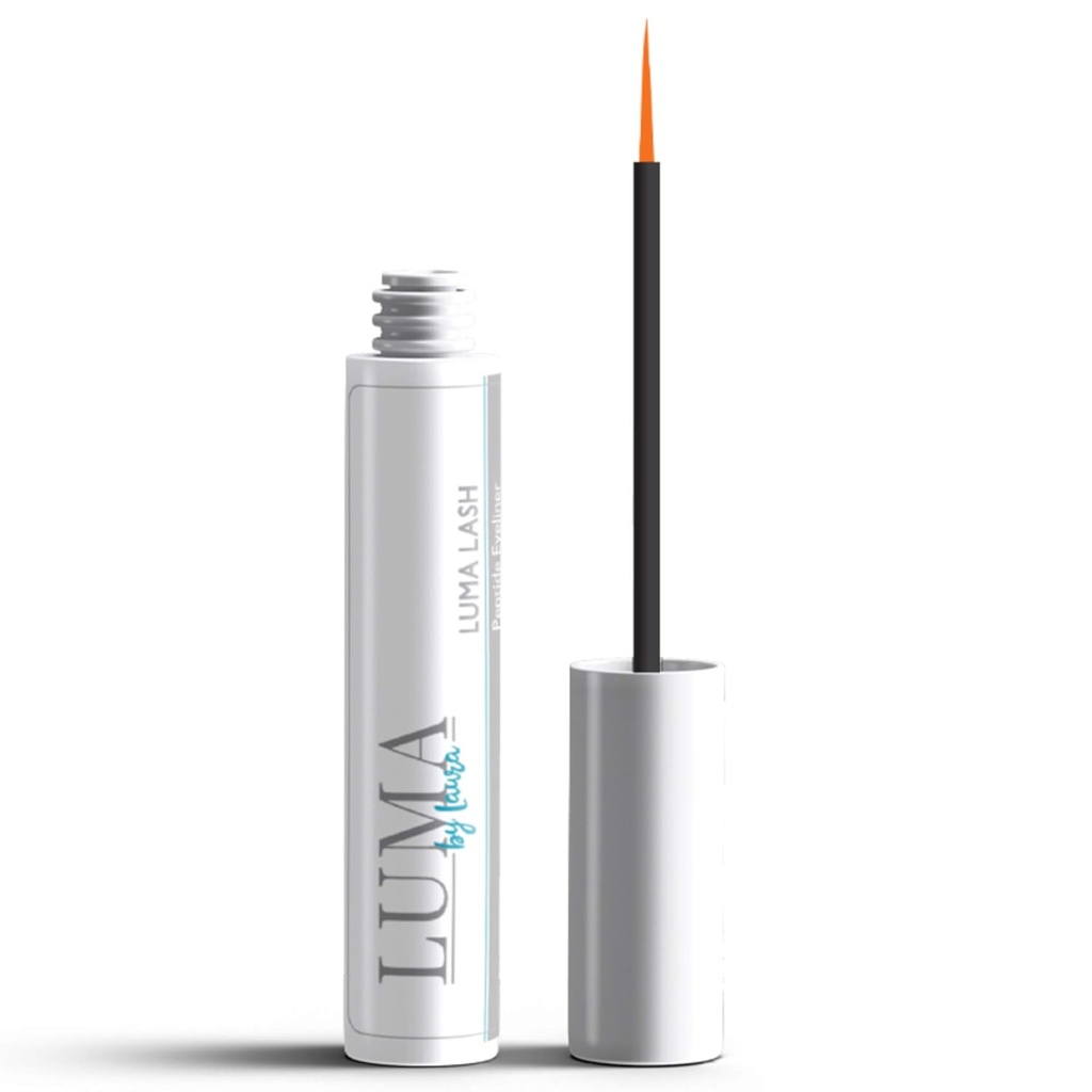 Eyelash Growth Enhancer & Eyebrow Serum - Moisturizes, Lengthens & Volumizes Sparse, Thinning Eyelashes & Brows - Formula with Stem Cell Complex, Glycerin, Peptide, Panthenol