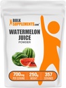 BulkSupplements.com Καρπούζι σε σκόνη - από Καρπούζι, Φρούτα σε σκόνη, Hydation Supplement - 700mg ανά Σερβίρισμα, 250g (8,8 oz) (Pack of 1)