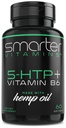 SmarterVitamins 200mg 5-HTP + Vitamin B6, Extended Time Release, 60 softgels, 30 Servings