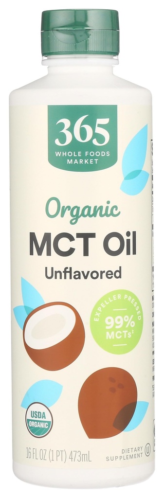 365 από Whole Foods Market, MCT Oil, Χωρίς άρωμα, 16 Fl Oz