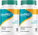 (2 Pack) Calm Pro 5, Calm Pro 5 Capsules, Calm Pro Five Supplement Pills, Calm Pro 5 Advanced Formula - All Natural Capsules, Calm Pro 5 Reviews, 2 Bottle