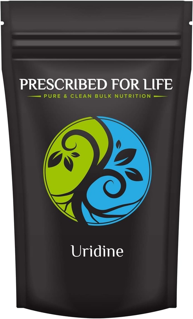 Περιγράφεται για τη ζωή Ουριδίνη, καθαρή σκόνη μονοφωσφορικής ουριδίνης, Nootropic συμπλήρωμα για τη μνήμη, καθαρότητα, & εστίαση, χωρίς πληρωτικά, χωρίς πρόσθετα, Vegan, μη ΓΤΟ (4oz / 113g)