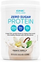 GNC ολική σκόνη πρωτεΐνης χωρίς ζάχαρη, 20g, χωρίς ζάχαρη, χωρίς λίπος, 90 θερμίδες, γαλλική βανίλια, 20 υπηρεσίες