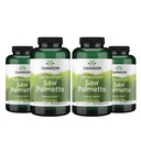 Swanson Saw Palmetto - συμπλήρωμα βοτάνων που προωθεί την υποστήριξη της υγείας των αρσενικών Prostate - φυσικό συμπλήρωμα μαλλιών & ούρα Υποστήριξη υγείας (540 mg 250 κάψουλες) (4 Pack)