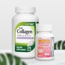 HealthA2Z® Mega Savings Bundle - Υποσαλικυλικό Bismuth 262mg (100 δισκία) & χάπια πολλαπλών κολλαγόνων, 1735 mg (270 κάψουλες κολλαγόνου)