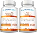 Εγκεκριμένο Science® GaslysTM - Soothe Digestive Tract, Alleviates Gas and Stomach Cramps - Artichoke Powder, Ginger, Fennel Seed - 60 Count - Pack of 2