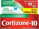 Cortizone-10 Plus μέγιστη αντοχή κατά της τραχείας κρέμα 2 oz (πακέτο του 2)