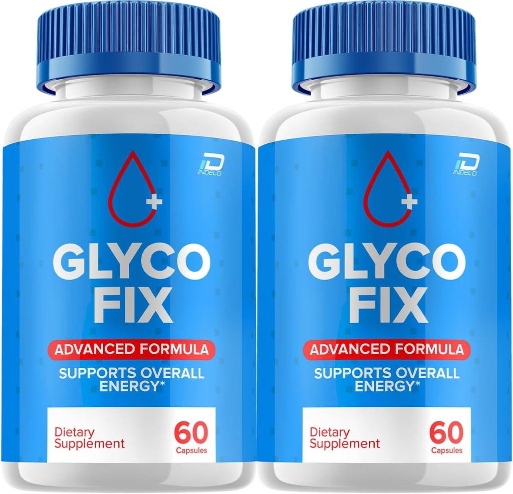 Glyco Fix - GlycoFix Advanced Supplement, All Natural Formula to Reservate Healthy Levels, Maximum Strength Daily Formula, Gyco Fix Κάψουλες Κριτικές (2 Pack - 120 Κάψουλες)