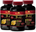 αντιγηραντική υποστήριξη χάπια - METHYLCOBALAMIN VITAMIN B-12 5000 - αντιγήρανση συμπλήρωμα για τις γυναίκες, τα καλύτερα συμπληρώματα ενέργειας, αντοχή αντοχή, κάψουλες ανοσολογικής υποστήριξης, βιταμίνη b 12 μεταβολισμός - 3 Bot 180