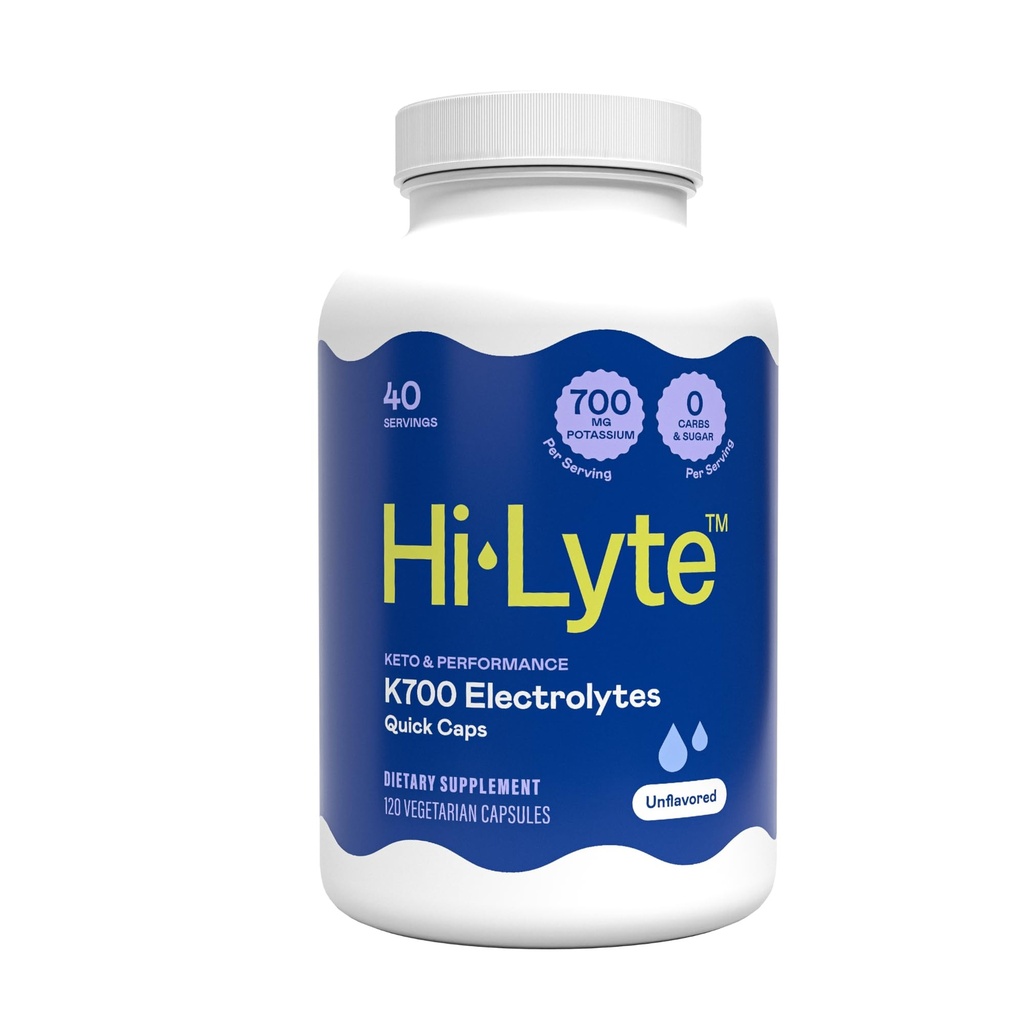 Hi-Lyte Keto & Performance K700 Ηλεκτρόλυτες Άγευστες Γρήγορη Caps, 40 εξυπηρετούν