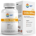 7c Συμπλήρωμα Sam e 400mg (S-Adenosylmethionine), Βιταμίνη B6, B12 Προστέθηκε στην ενίσχυση της αποτελεσματικότητας Sam-e, Mood και κοινή άνεση, Vegan, μη-GMO, χωρίς γλουτένη, 60 Enteric Coated Κάψουλες