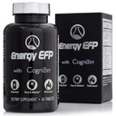 Energy EFP Nootropic Brain Supplements - Brain Vitamins for Energy, Performance, Memory and Attention - Cognizin Citicoline, Vitamin B, Ashwagandha and Ginseng, Co-Developed by NASA, 60 ct