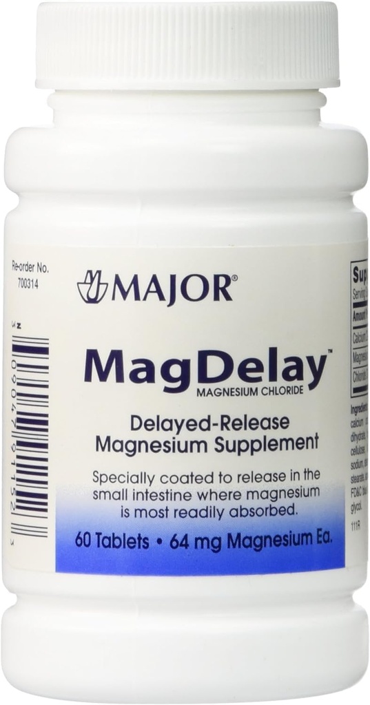 Major MagDelay 64 mg δισκία - 60 το καθένα (2 Συσκευασία)