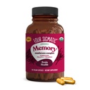 Four Sigmatic Memory Capsules | Reduce Brain Fog & Improve Memory | Nootropic Supplement for Brain Support with Cordyceps Mushroom, Gotu Kola, Turmeric, Ashwagandha & Folate | 30 Servings