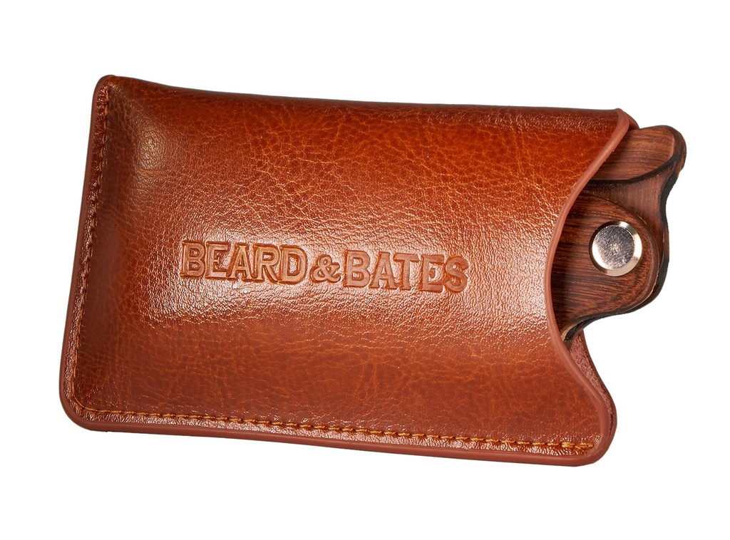 Beard & Bates Γνήσια δερμάτινη θήκη - Για το Switchblade Sandalwood 