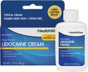 HealthWise μέγιστη δύναμη Lidocaine Cream 