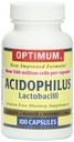 Optimum Acidophilus Lactobacilli Κάψουλες, 100 κόμης
