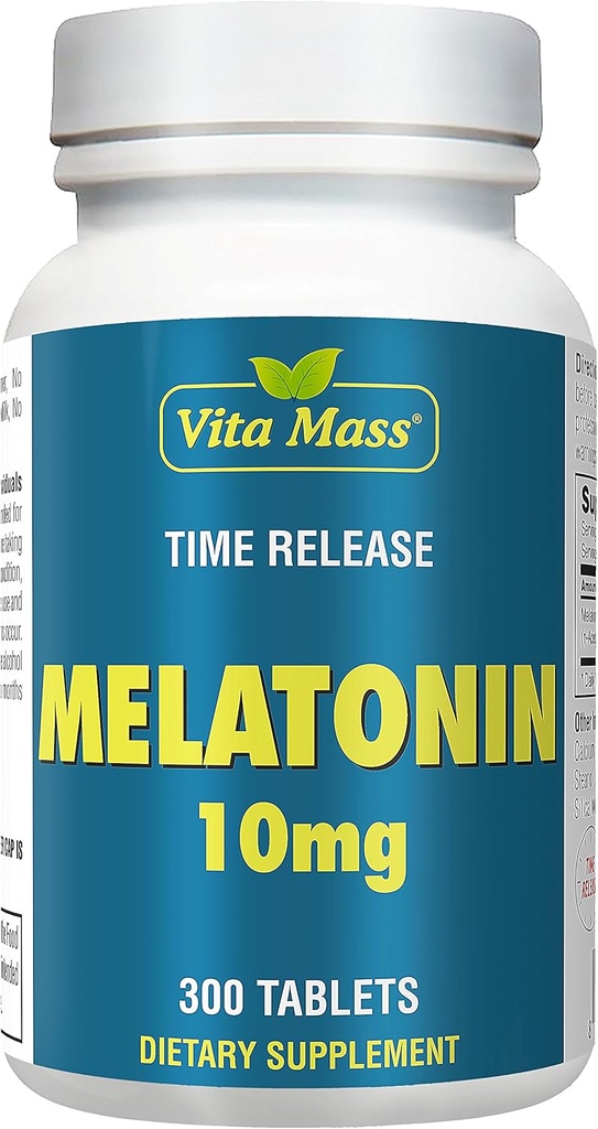Μελατονίνη 10 mg - TR Time Release - 300 δισκία - Μέγιστη Περιεκτικότητα