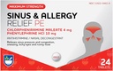 Rite Aid Sinus & Allergy Relief PE Tablets, Maximum Strength- 24 Count 