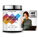 Whitney Johns - Συμπλήρωμα Booster εγκεφάλου, Nootropic Focus, Συμπληρώματα εγκεφάλου για τη μνήμη & εστίαση, Μείωση της εγκεφαλικής ομίχλης με γρήγορη δράση Μοναδική MCT C8 - Zero Ζάχαρη & καφεΐνη, 2 Tubs