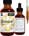 Quinine Liquid Extract 2 fl oz - Συμπλήρωμα για την υποστήριξη της υγείας Digestive - Φυσικές σταγόνες υγρού - Cinchona Officinalis Bark - Βάμμα για την άμυνα Cramp για τον άνθρωπο & τη γυναίκα - Υψηλή ισχύς - 45-Ημέρα προσφοράς