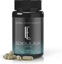 Μαγεμένες κάψουλες Spirulina - 90 x 500 mg, υψηλής ισχύος φυτά με βάση το Superfood, συμπληρώματα, μη ΓΤΟ φυτικά Cellulose Vegan φιλικές κάψουλες