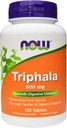 NOW Triphala, 500 mg, 120 δισκία (πακέτο των 2)