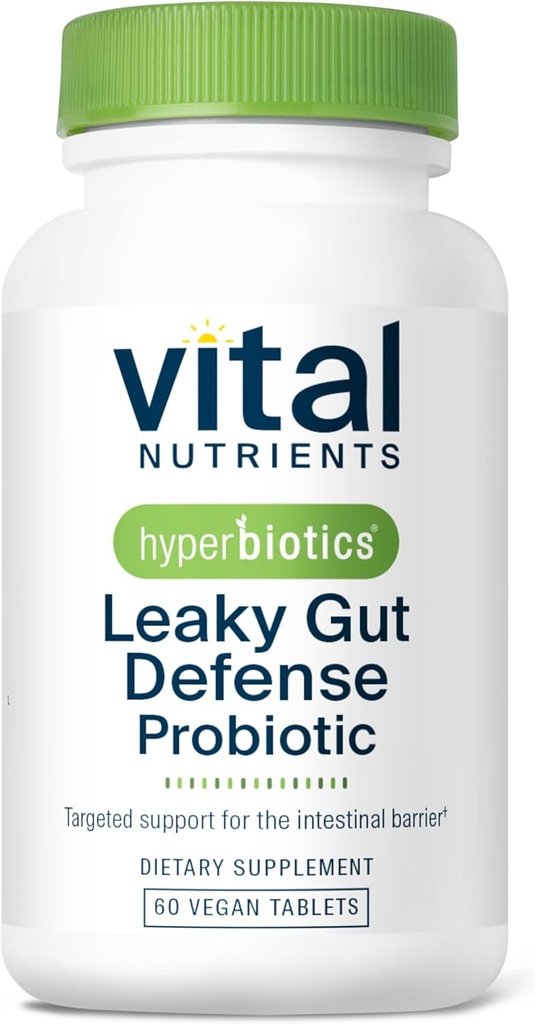 Hyperbiotics Vital Nutrients Leaky Gut Repair Supplement Probiotic 