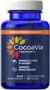 CocoaVia Memory+ Brain Supplement, Clinically Proven Memory and Brain Booster, Plant Based Supplement, Sugar Free, Gluten Free, Vegan, 750 mg Cocoa Flavanols Κάψουλες, 30 ημέρες προσφοράς