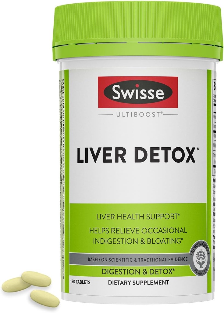 Swisse Milk Thittle Liver Cleanse Detox & Επισκευή 