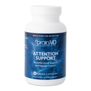 BRAINMD Dr Amen Προσοχή Υποστήριξη - 90 Κάψουλες - Προάγει την ψυχική εστίαση και τον έλεγχο των παλμών - Χωρίς γλουτένη - 30 Υπηρεσίες