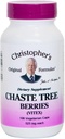 Δρ Christopher's Formula Chaste Tree Berrys, 100 VCaps 525 Milligrams