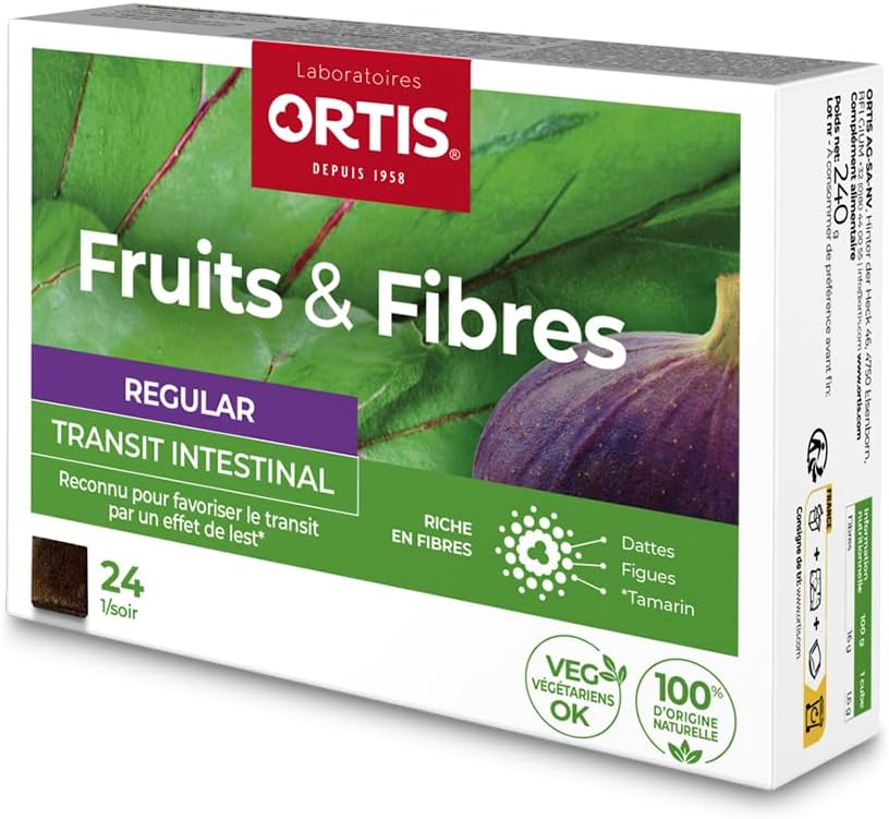 Ortis Fruits & Fibres Regular 24 Cubes