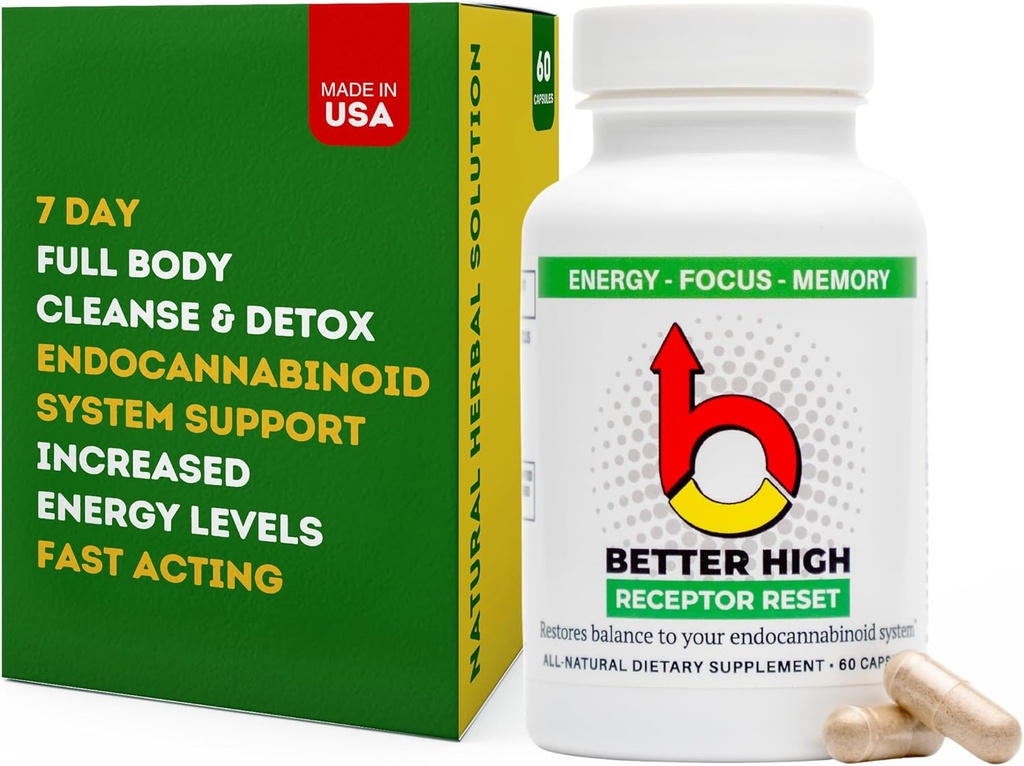 ODii Better High Cleanse Detox 900 mg Focus Energy Support Inflammation Relief Digestive Health Caps για άνδρες και γυναίκες – Ενισχύστε τη ζωτικότητα και Νιώστε το καλύτερό σας!
