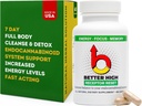 ODii Better High Cleanse Detox 900 mg Focus Energy Support Immune System Inflammation Relief Digestive Health Capsules for Men and Women – Boost Vitality and Feel Your Best!