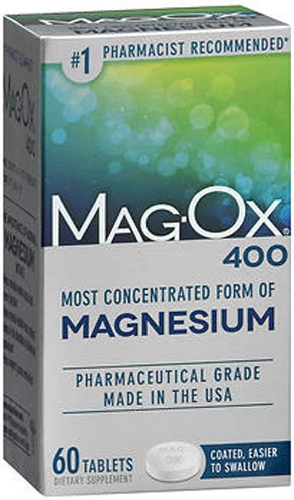 Mag- Ox 400 Μαγνήσιο, Δισκία 60 Κάθε ( Συσκευασία των 3 )
