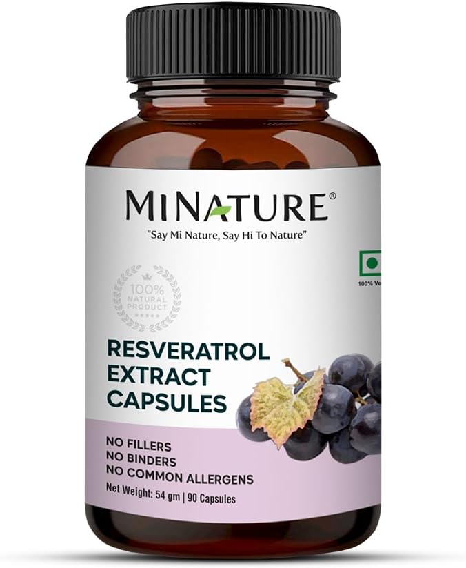 Minture Resveratrol Extract Κάψουλες 