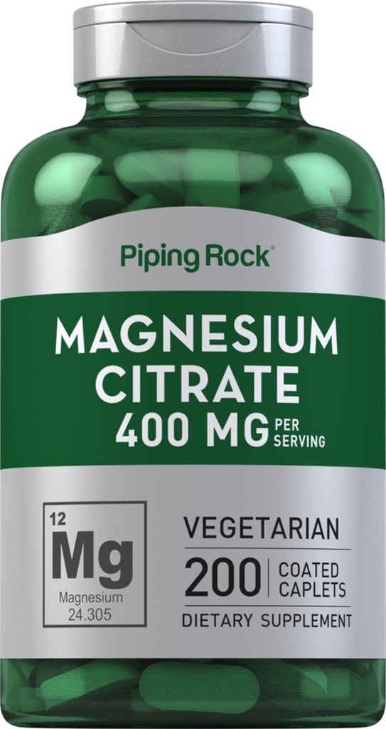 Σωλήνας Βράχος Μαγνήσιο Κιτρικό 400 mg 