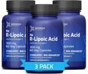 Geronova Research Bio-Enhanced R-Lipoic Acid, 300 mg Κάψουλες - 6 Μήνες Προμήθεια - Σταθεροποιημένο R Alpha Lipoic Acid με ενισχυμένη απορρόφηση - R Lipoic Acid Supplement - 180 Count