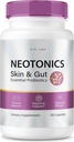rize labs - Neotonics Skin & Gut Κάψουλες για Skincare, Essential Probiotics, Health Supplement Pills (60 Κάψουλες)
